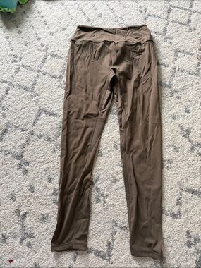 BYLT Basics Olive-Brown High-Rise Leggings